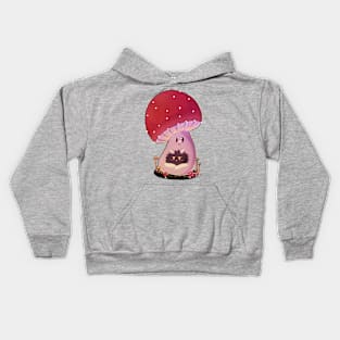 Mushroom Friends Kids Hoodie